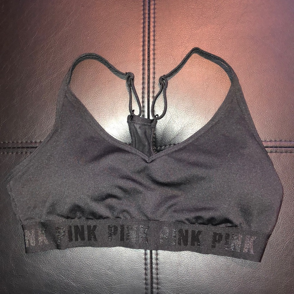 VS PINK Racerback Sports bra. Size MEDIUM.
